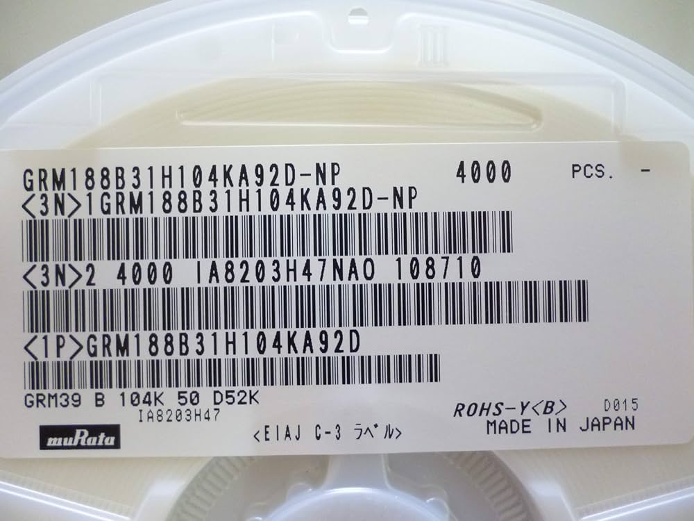 MURATA ORIGINAL9210848ご依頼 GRM1555C1H102JA01D Murata Electronics | Mouser